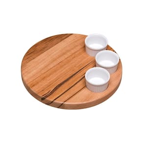 Kit Petisco 4 Peças Tramontina 10239592 Madeira Natural 10239592