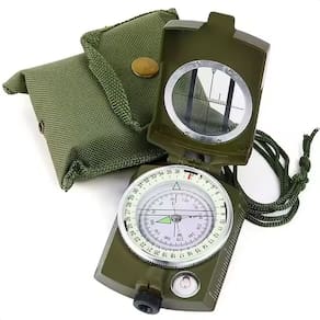 Bússola Militar Gold Sports de Alta Precisão à Prova D`água - Profissional