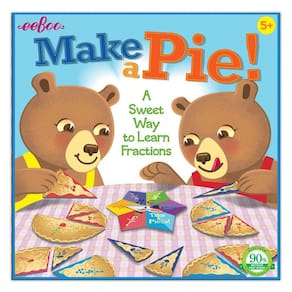 Jogo de tabuleiro eBoo Make a Pie Learn Fractions 5+ Years