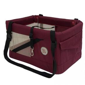 São Pet Mega Store 1404-3 Bolsa Safety, Vermelho, 43 X 32 X 24 Cm - Até 10 Kg
