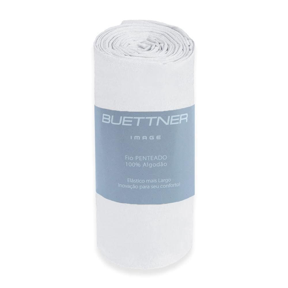 Lençol Avulso Casal Buettner Malha Branco