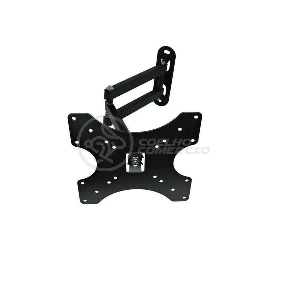 Suporte De Tv C312 Para Monitores Tvs 3d Plasma Lcd E Led De 39" Articulado 150 Graus Suporta 30 Kg