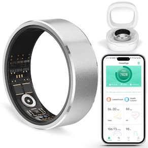 Rastreador de fitness Smart Ring Ring YULUCKGO Health Heart Rate