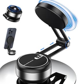 Suporte magnético para ventosa para carro com aspirador elétrico