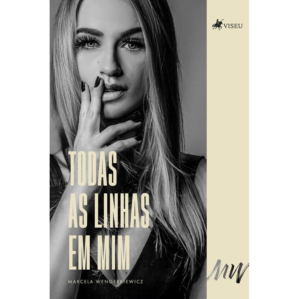 Todas as linhas em mim
