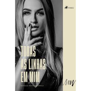 Todas as linhas em mim