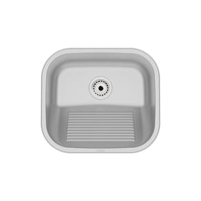 Tanque Tramontina Hera Compact 19 40x35 94404107 Aço Inox Escovado