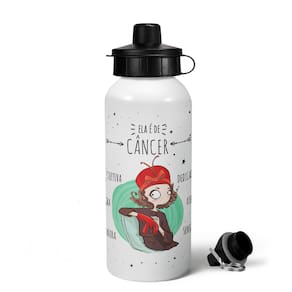 Garrafa Squeeze MQ Signos - Ela é de Câncer - 600ml