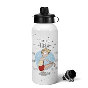 Garrafa Squeeze MQ Signos - Ela é de Libra - 600ml