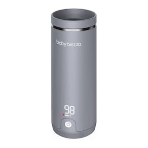 Aquecedor de mamadeiras portátil Baby Brezza Superfast Grey