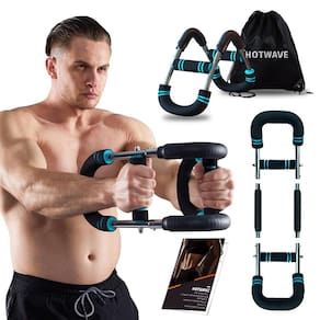 Barra de treino de primavera ajustável HOTWAVE Twister para exercícios de braço
