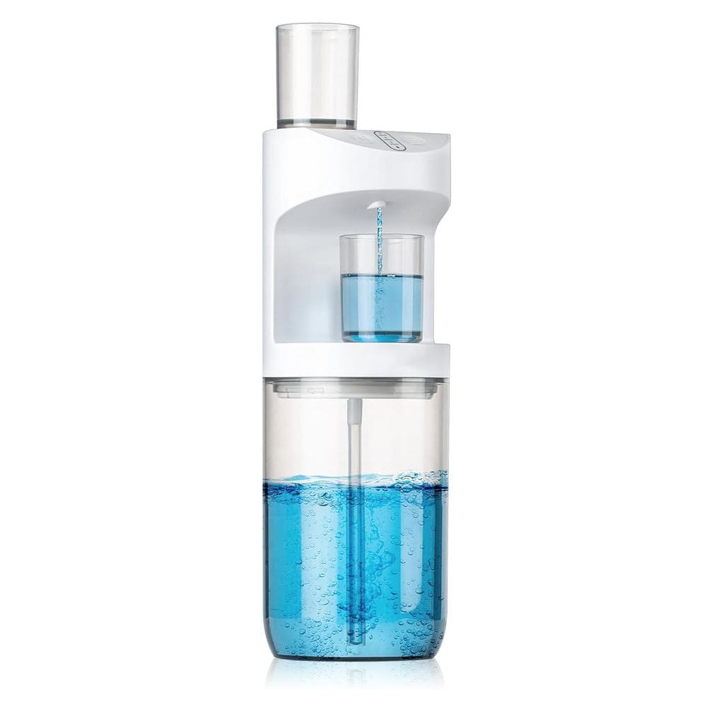 Dispensador de enxaguatório bucal FOVVZDIL Automático 570mL Recarregável