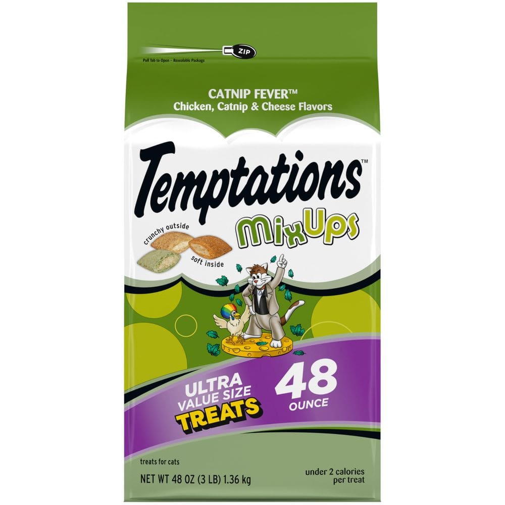 Bolsa de 1,42 kg Cat Treats Temptations MixUps Catnip Fever