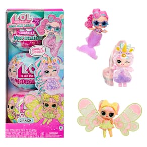 Toy L.O.L. Surprise! Pacote de 3 Tots Just Add Water com 3 bonecos