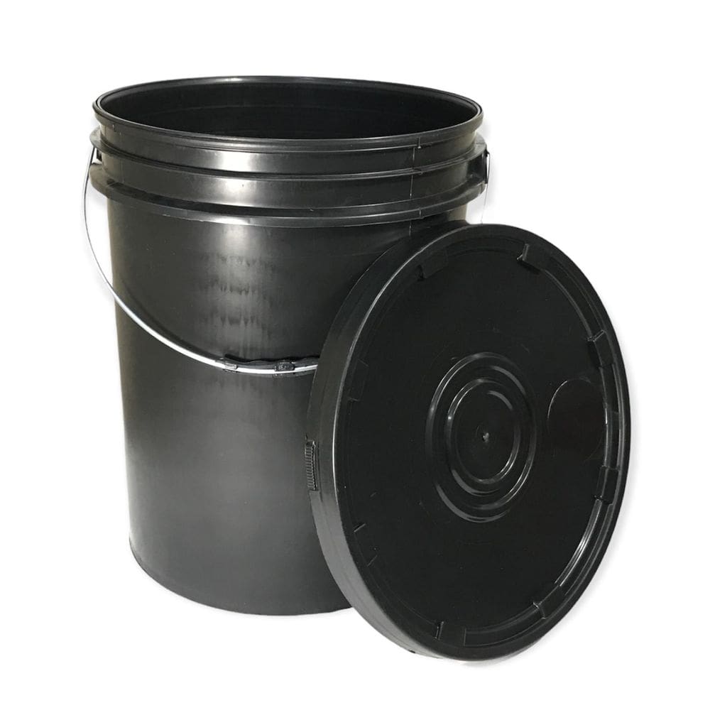 Balde Plastico 20 Lt Preto