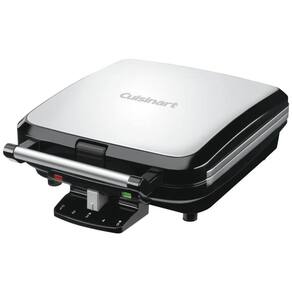 Máquina de fle, 4 Fatias, 110v, CUISINART WAF 150, Prateado