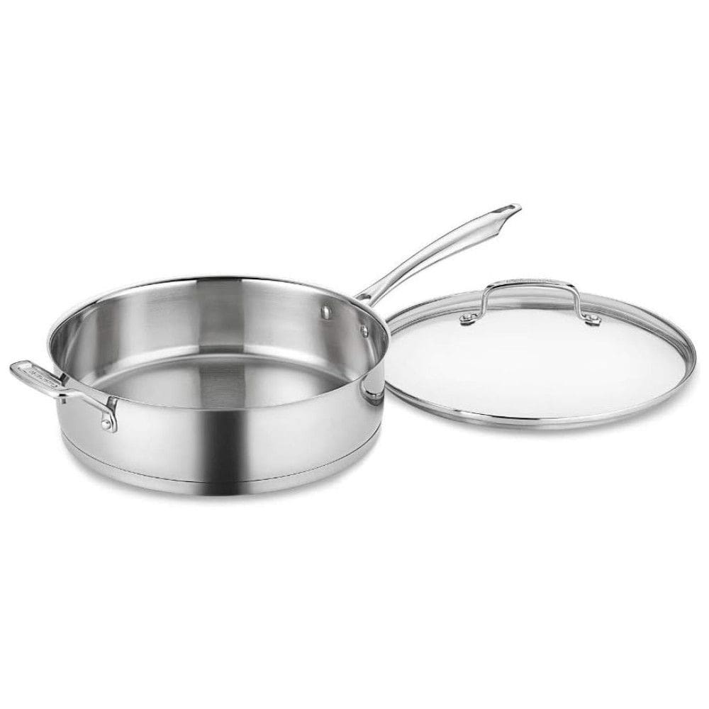 Panela Profissional com Tampa 6 Litros em Aço Inoxidável, Cuisinart