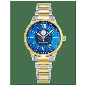 Relógio suíço Vassilis AD204B-03, com design elegante e sofisticado da marca Stuhrling.