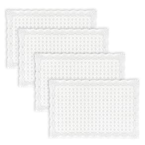 Toalha De Geladeira Pvc Rendado Kit 04 Pçs Balão Fl1522