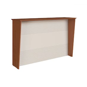 Bancada de Cozinha 156 Cm Uris 100% Mdf Off White/Canela - Genialflex