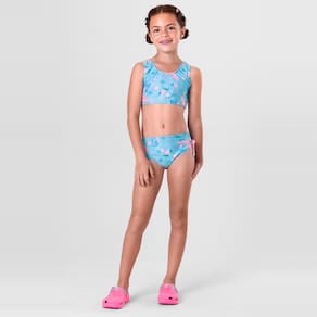 Biquíni em malha UV infantil menina Brandili