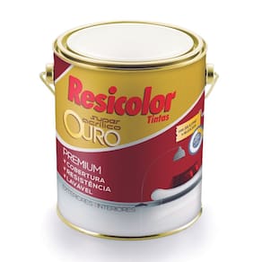 Tinta acrílica ouro branco sb 3,6l | resicolor