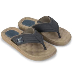 Chinelo Cartago Egeu III Masculino - Bege e Marinho