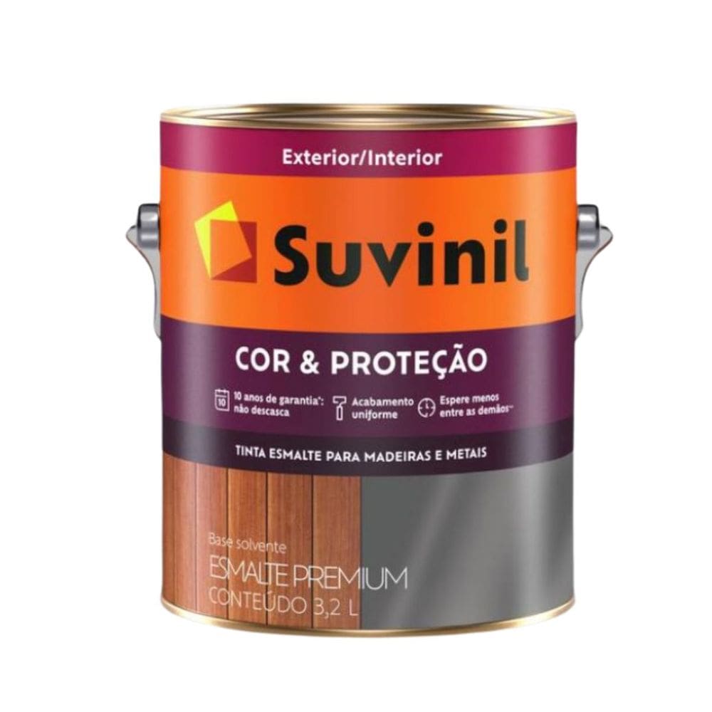 Base A2 Esmalte Cor & Proteção Brilhante 3,2l | Suvinil