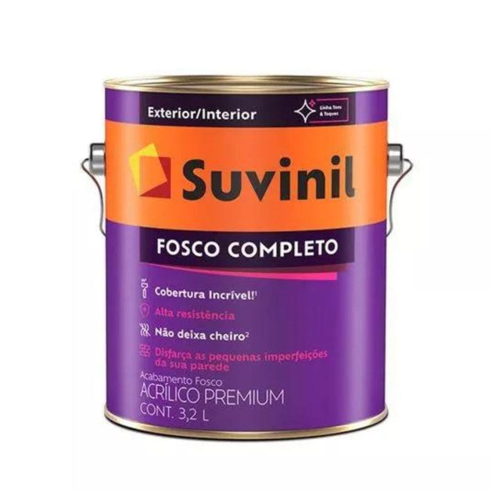 Base A Acrílico Fosco Premium 3,2l | Tinsul