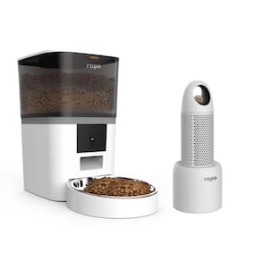 Kit Desumidificador Portátil Ropo Secapro 220V + Alimentador Automático Papa Pet