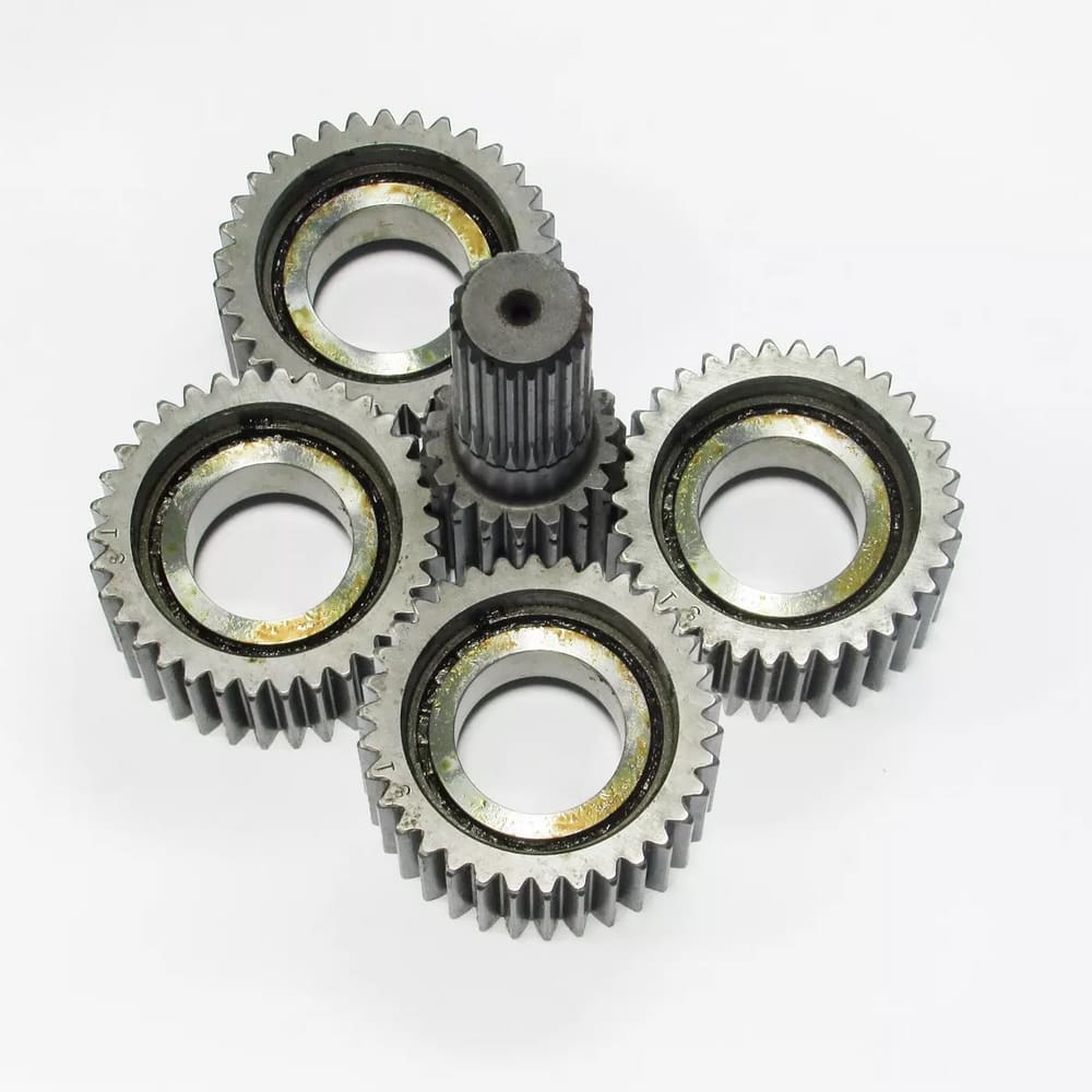 Engrenagens Dianteira Montada + Eixo Solar Tracao Zf Trator Valtra Valmet Massey