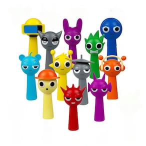 Figuras de ação Bllmiq Sprunki Game, 12 unidades para crianças de mais de 3 anos