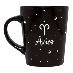 Caneca Signo Aries Preto 270ml