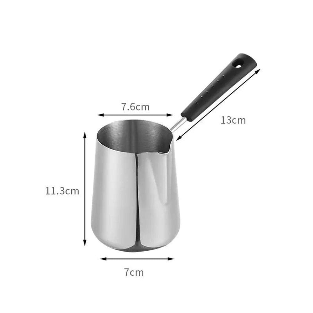 Pote De Café Turco com Bico De Derramamento Aço Inoxidável