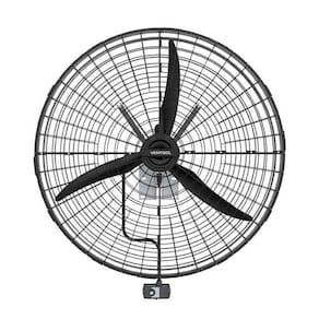 Ventilador De Parede 1,00 Metro Grade De Plástico 1/2 CV Preto VP1M2 220V Ventisol