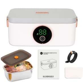 Lancheira sem fio com aquecimento automático Iridesc 1L 75°C 16000mAh