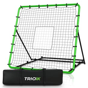 Soccer Goal Rebounder Net TRIOX 4x4 pés com aço inoxidável