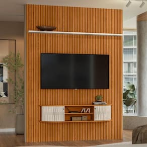 Home Painel Para Tv Ravenspire Cinamomo Off White