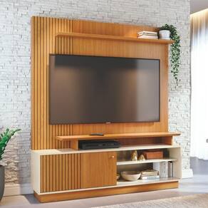 Home Painel Para Tv Frostfall Cinamomo Off White