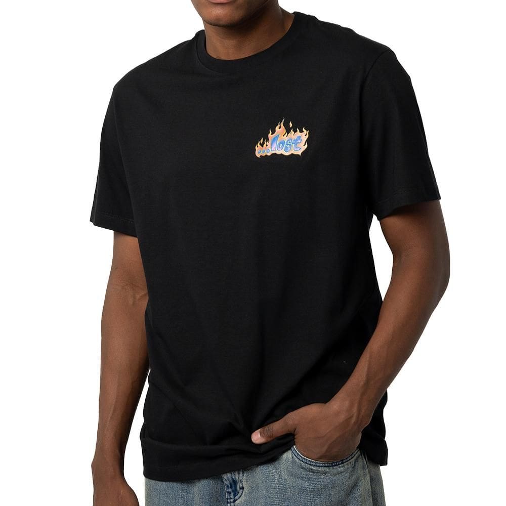 Camiseta Lost Thermic WT25 Masculina Preto