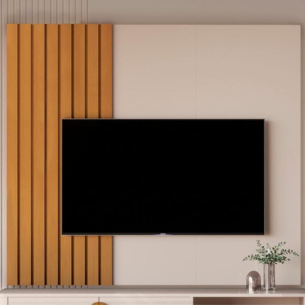 Painel Para Tv 58 Polegadas Pantanal Off White