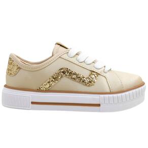 Tênis Infantil Menina Casual Clássico Dia a Dia Escola Passeio com Glitter Conforto Molekinha 2565.109