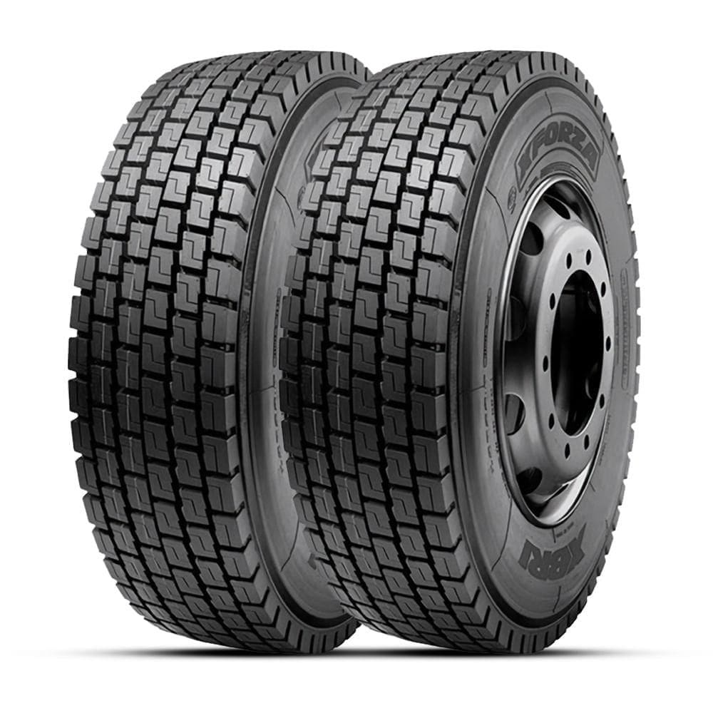 Kit 2 Pneu Aro 22,5 295/80R22,5 Xbri 152/149L TL 18PR XForza