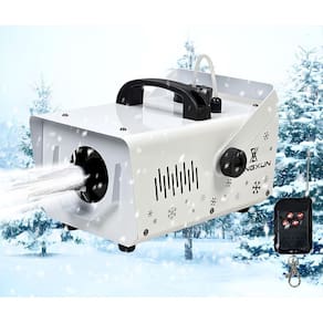 Máquina de neve LANGXUN 800W com controle remoto manual e sem fio