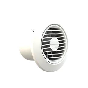 Exaustor Venti-delta Residencial Banheiro 10cm Branco Bivolt Bivolt