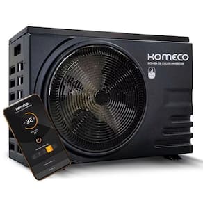 Trocador De Calor Inverter Wi-fi Para Aquecimento De Piscinas Até 60 Mil Litros Komeco - Kobc 060qc G1