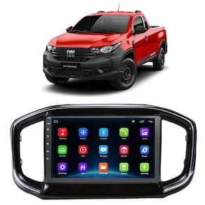 Kit Multimídia Strada Freedom 20 / 24 9 Pol Android Carplay Gps 2/32GB - 915BR ROADSTAR