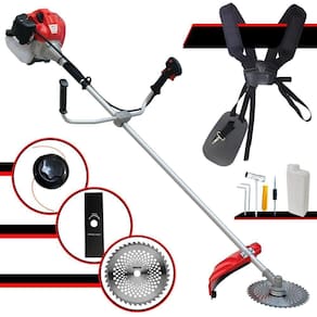 Roçadeira Anmax CG520P 52CC 2,2HP + Lâmina 40 Dentes Vídea
