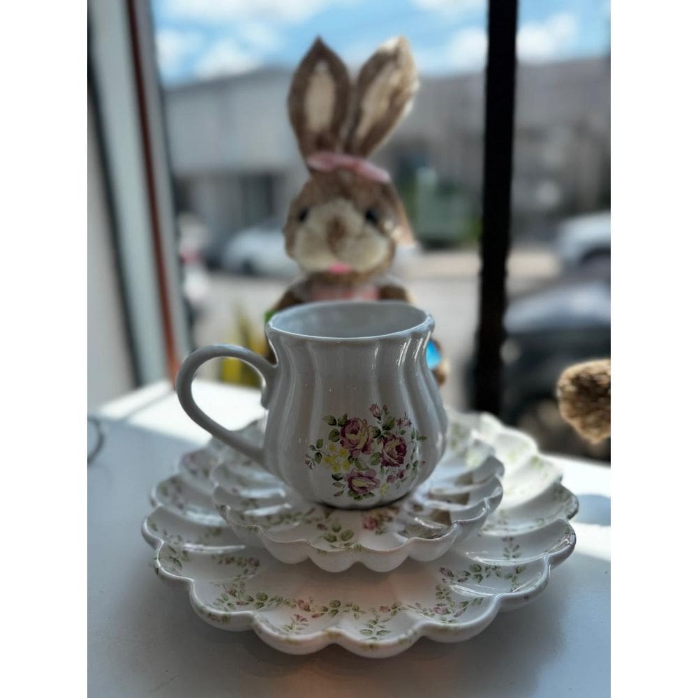 Unidade Xicara De Cha C/ Pires Happy Rabbit 1