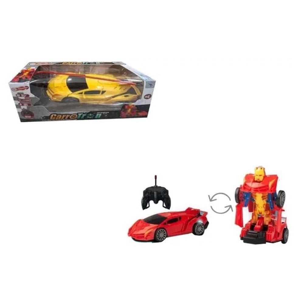 Carrinho De Controle Remoto Shawn Robo C/Luz - 3 Funções